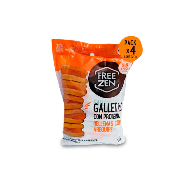 GALLETAS CON AREQUIPE PACK4 120GR